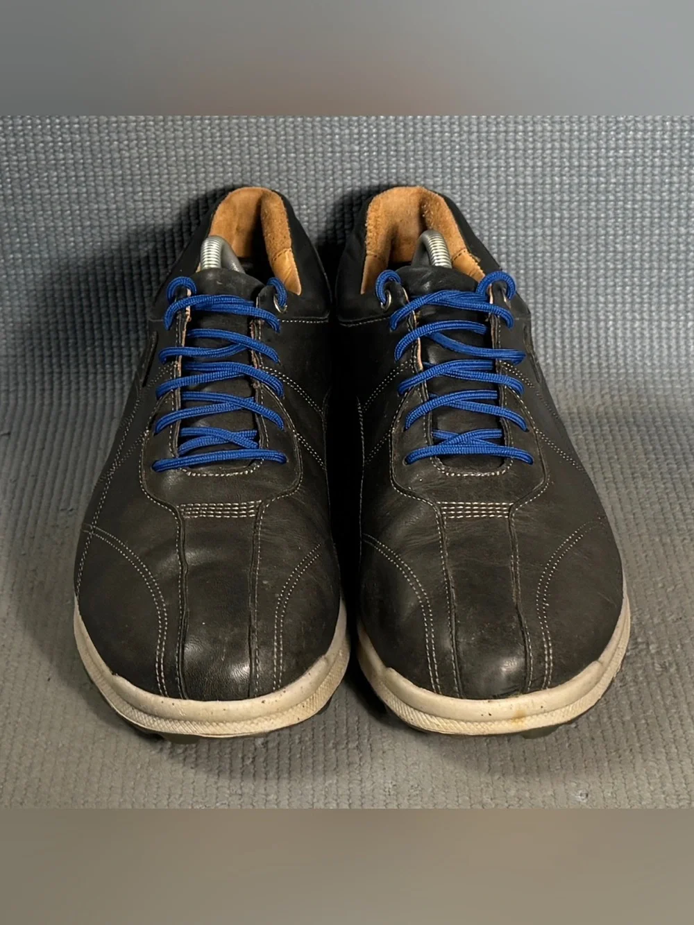 FootJoy Versaluxe Men’s Black Leather Soft Spike less Golf Shoes 57254 Size 11